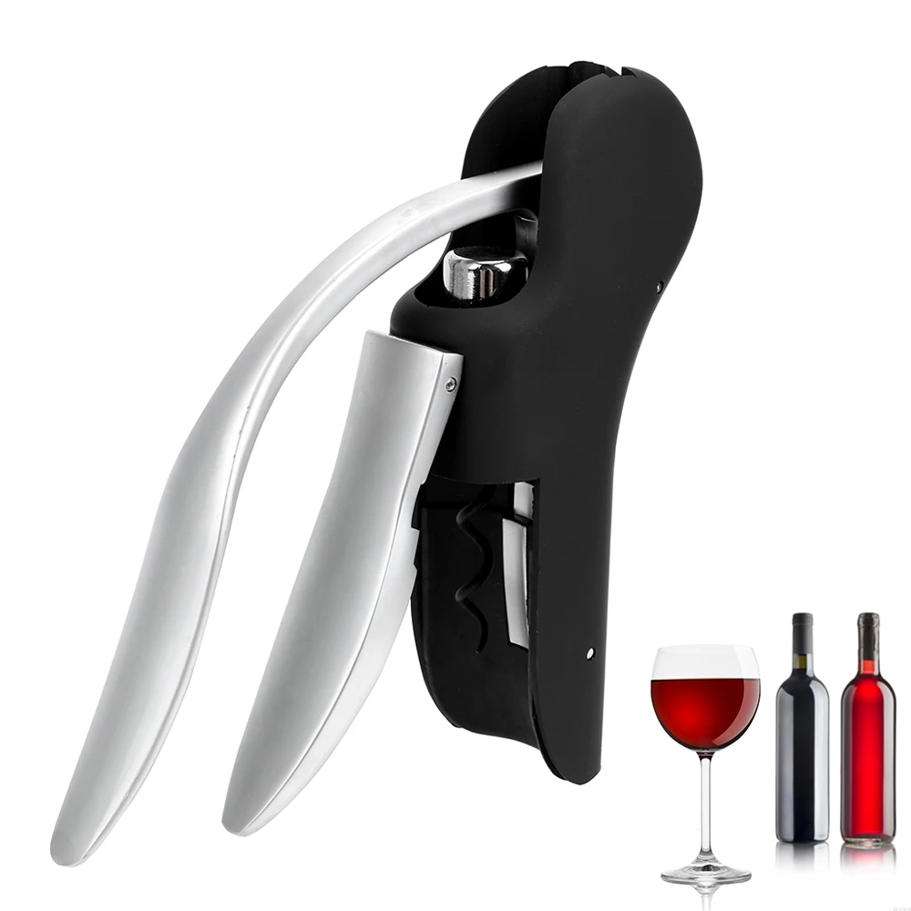 

Foil Cutter Bottle Openers Cork Drill Lifter Kit Wine Opener Kitchen Accessories Bar Lever Corkscrew Wine Tool Set Convenient