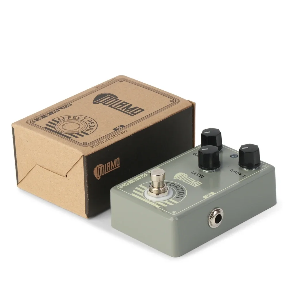 Педаль эффектов для гитары Dolamo D-5 Distortion True Bypass педаль с металлическим корпусом