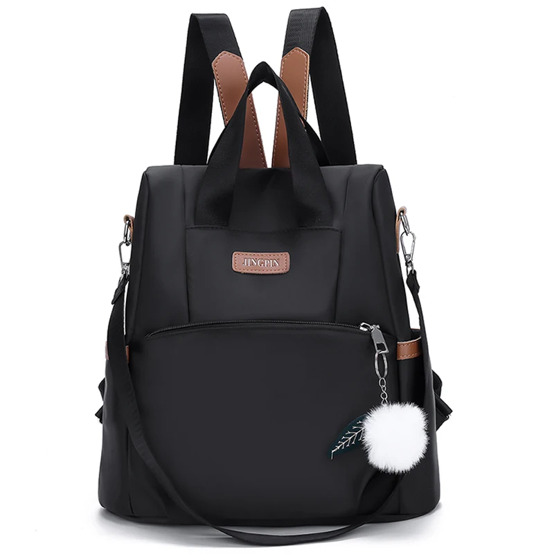 

Женский вместительный рюкзак, повседневная дорожная сумка для девочек-подростков, школьный ранец из ткани «Оксфорд»