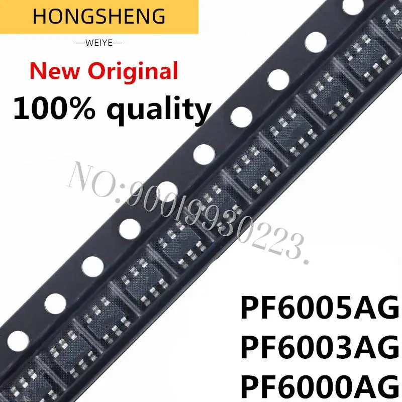 Новинка 100% 5 шт./лот 10 6005A 6003A 6000A PF6005AG PF6003AG PF6000AG SOT23-6 IC |