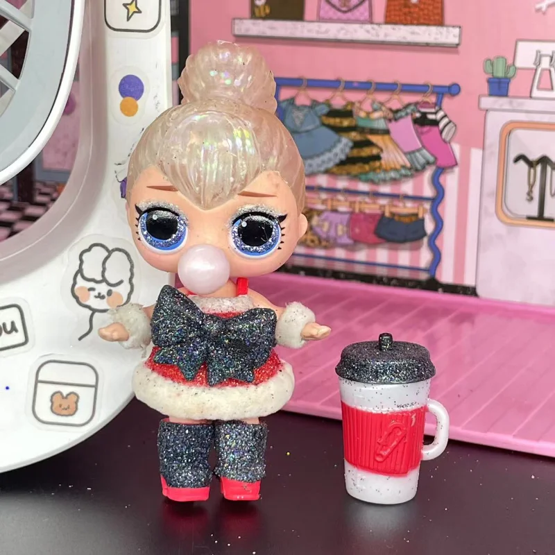 1 шт. куклы LOL оригинальная Зимняя серия дискотек детская редкая коллекция