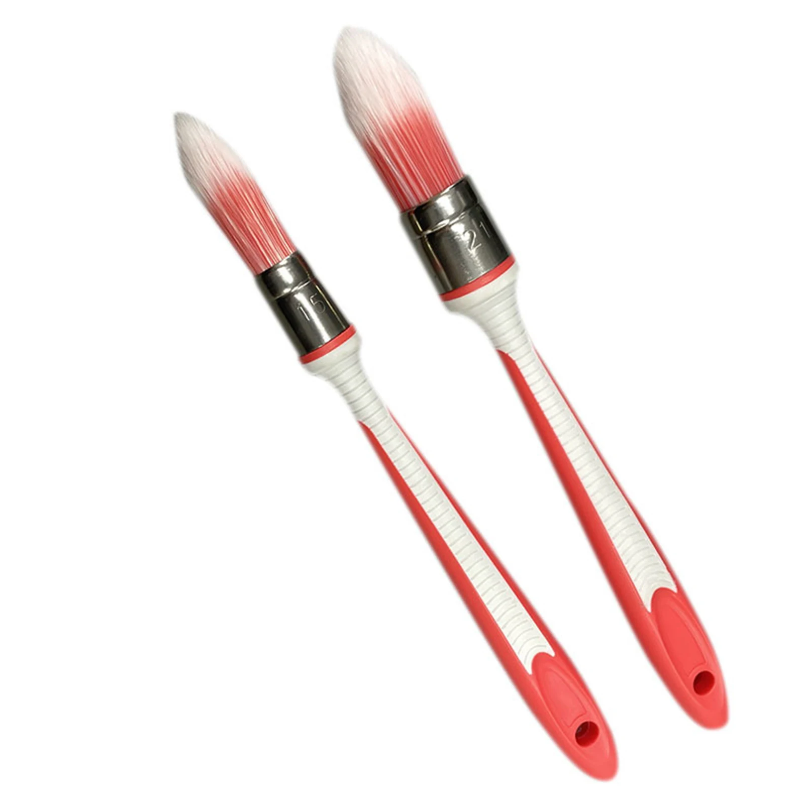 

2 шт., детали интерьера очищаются, чистяя Симпатичные розовые щетинки с мягкими синтетическими выхлопными панелями