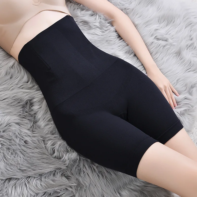 

Postpartum Repair Waist Trainer Body Shaper Underwear Abdominal Hip Lifting Body Shapewear Women Black High Waist Panties 4XL