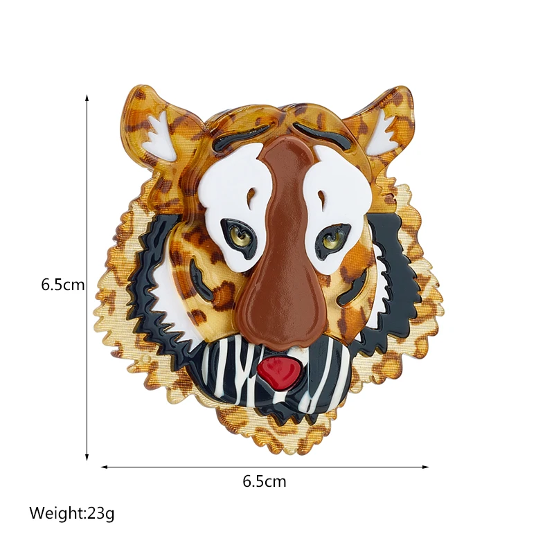 Акриловые броши в виде животных