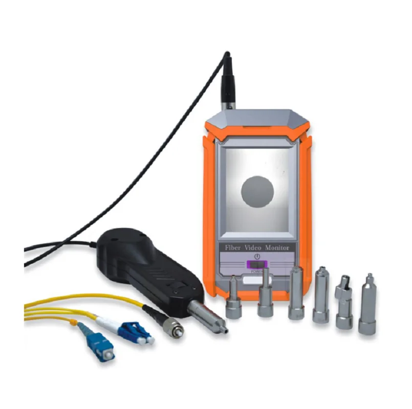 Ручной микроскоп для проверки оптоволокна (новый монитор) который может