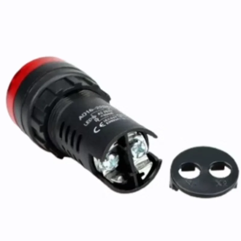 Мигающий зуммер AD16 SAD16-16SM AD16-22SM AC/DC 24 В громкая звуковая и световая сигнализация
