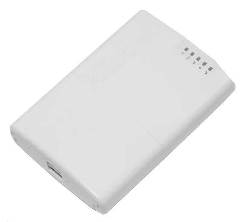 

Mikrotik RB750P-PBr2 PowerBox 650MHz CPU 64MB RAM outdoor 5 Ethernet port with PoE Outdoor Router RouterOS L4