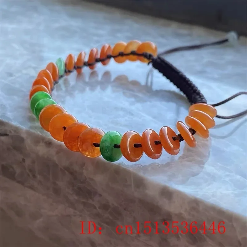 Натуральный китайский Изумрудный нефритовый безопасный браслет 10 мм из бисера