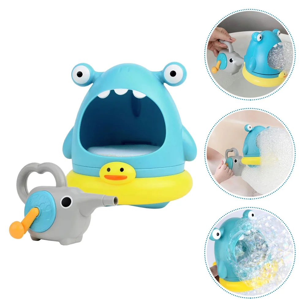 

Bubble Bath Kids Toys Maker Toy Machinebathtubbaby Blower Toddlers Plaything Manual Bubbles Time 3 Light Childrentub Automatic