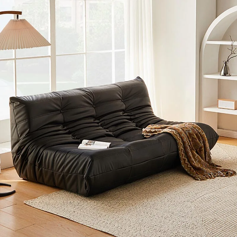 

Living Room Sofa Ergonomic Unusual Armchair Comfortable Black Sectional Relax Sofa Bed Lazy Designer Canape Salon Home Furniture