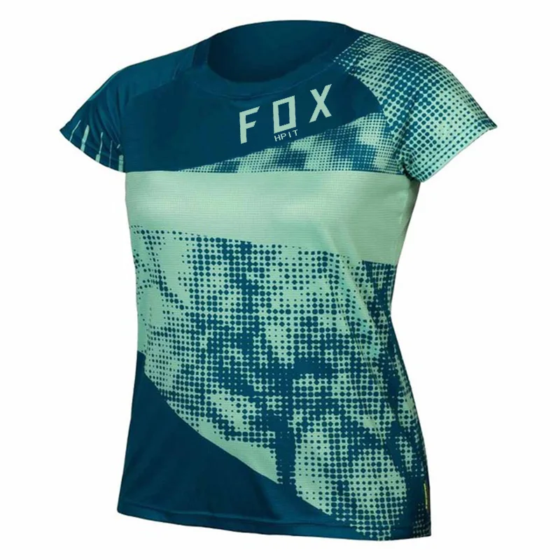 

2021 women's downhill jersey hpit fox mountain bike mtb shirt off-road DH motorcycle jersey motocross sportswear apparel FXR
