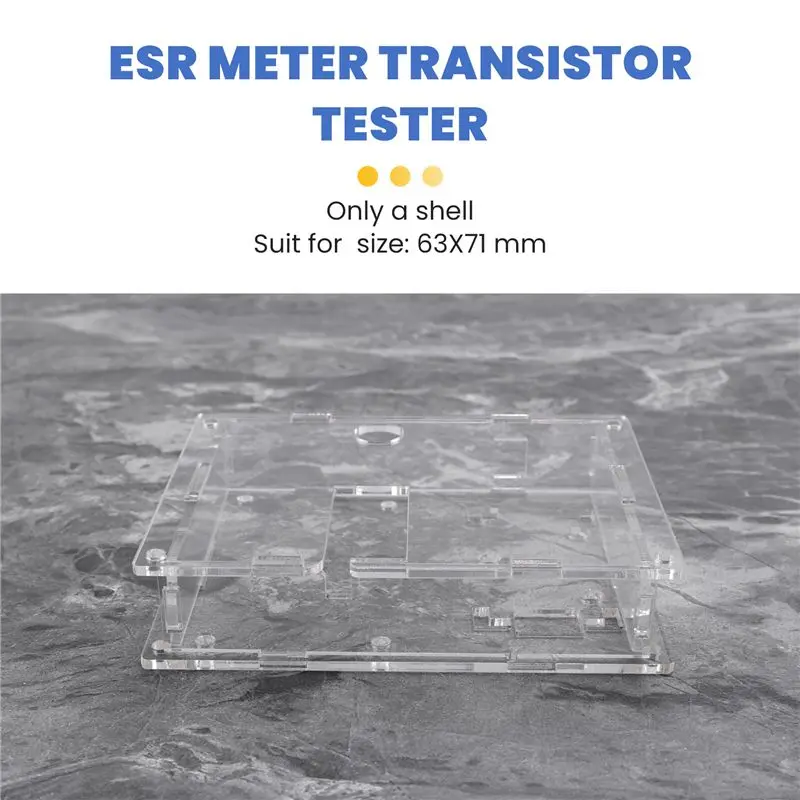 Измеритель ESR A01E-LCR-T4, тестер транзисторов, диодов, триодов, емкости, SCR, индуктивности, новый (art.: 3920d9658e51c) - 3920d9658e51c