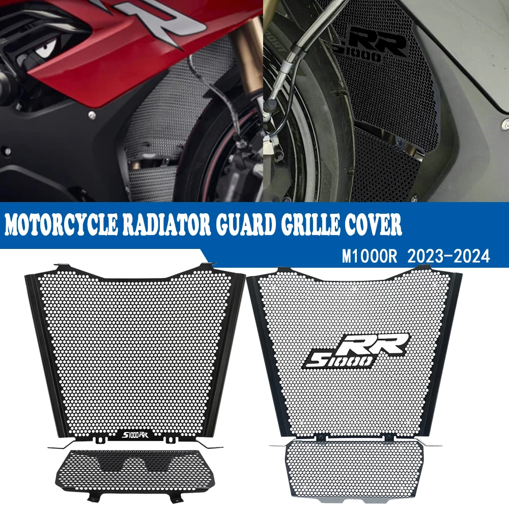 

Motorcycle Radiator Grille Guard Cover Oil Cooler Guard Set FOR BMW S1000RR Motorsport S 1000 RR Sport 2019 2020 2021 2022 2023