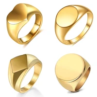 korean version of ins net red personality simple fashion glossy diamond titanium steel bare body ring gold silver black ring