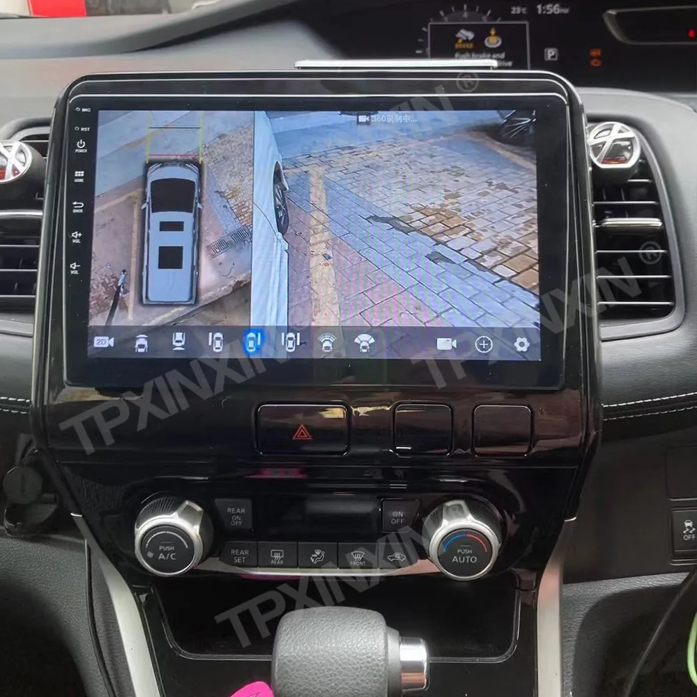 Фото Автомагнитола с Android 12 для Nissan Serena Impul C27, GPS, мультимедийная система, автомобильный DSP, головное устройство, Bluetooth-стерео №1