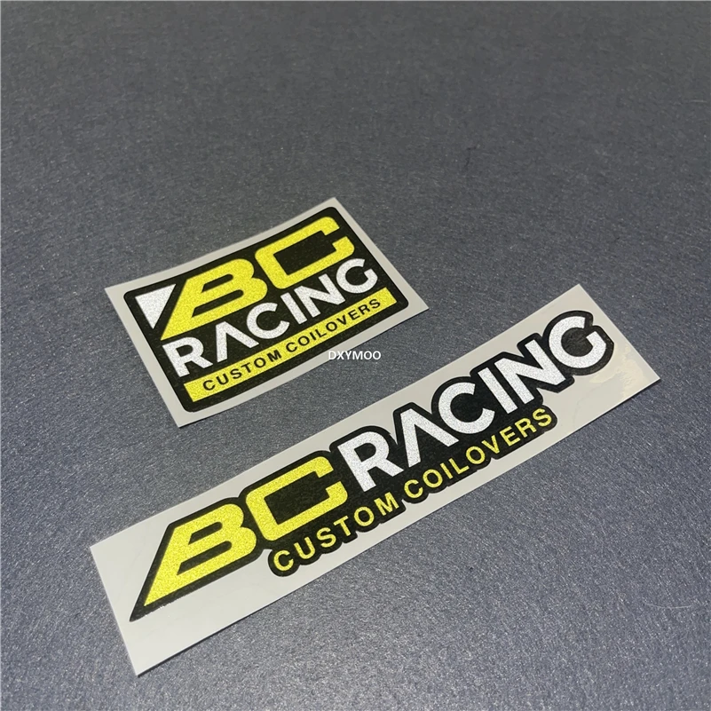 BC RACING Автомобильные Наклейки Персонализированные Из ПВХ Для Ноутбука Автомобиля