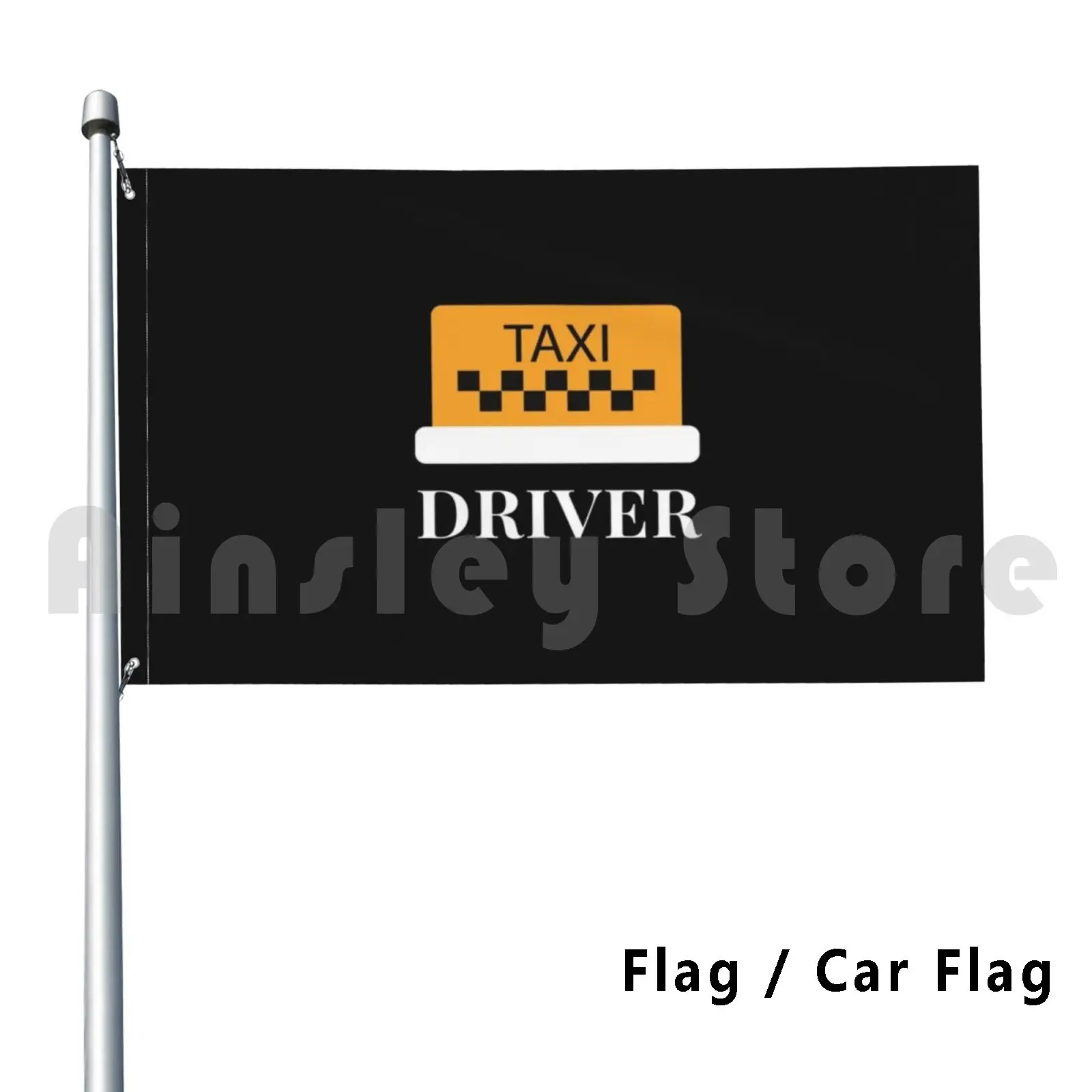 Таксист! Уличный декор, флаг, Автомобильный флаг, бирки, такси-водитель, фильм, такси, водитель, Роберт Де Ниро, скорсесс, Тревис