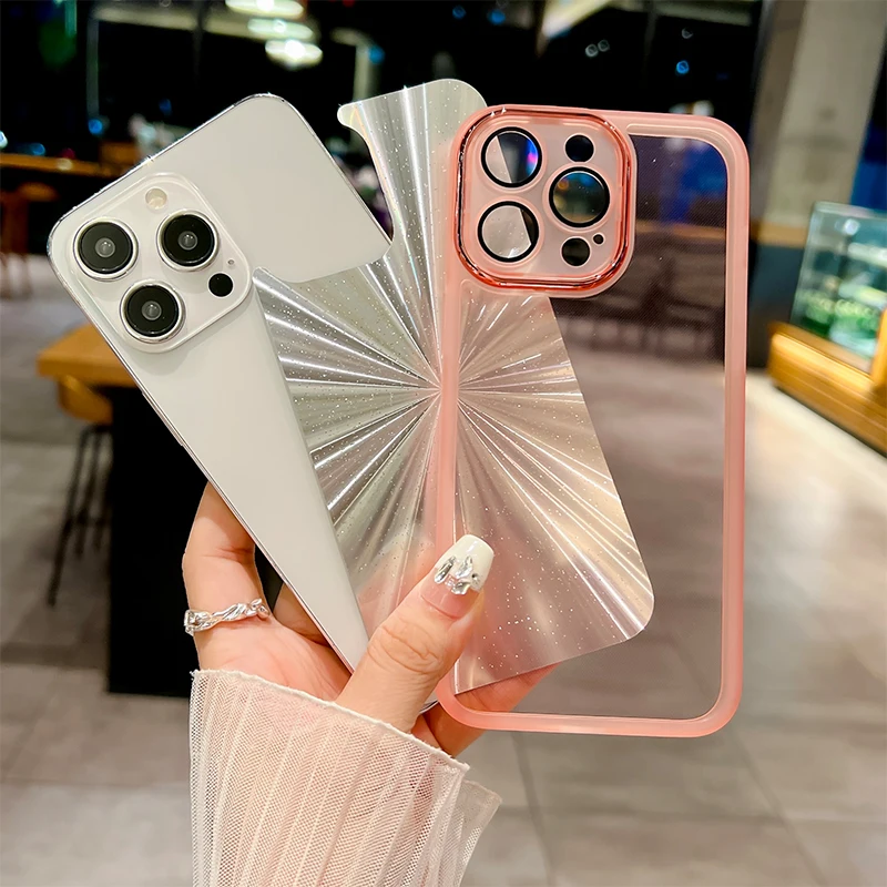 Роскошный чехол для телефона сяоми Xiaomi Redmi Note 13 5G 4G Pro Plus красочный градиентный
