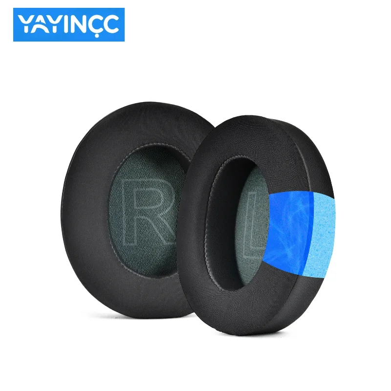 Фото Сменные амбушюры для наушников Anker Soundcore Life Q20 Q20+ Q20I Q20BT, сетка/ледяной гель/кожаные амбушюры с пряжкой №4