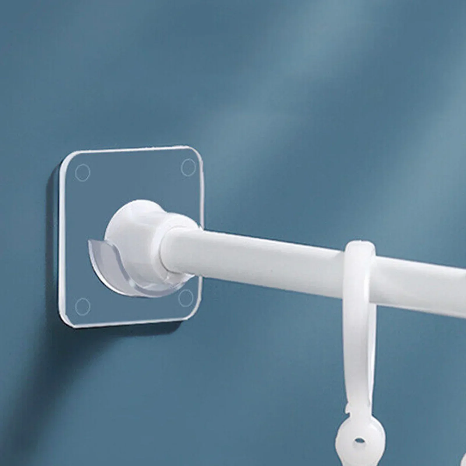 1/2/4 шт. клейкий держатель для карниза душа настенный душевых штанг без кронштейна