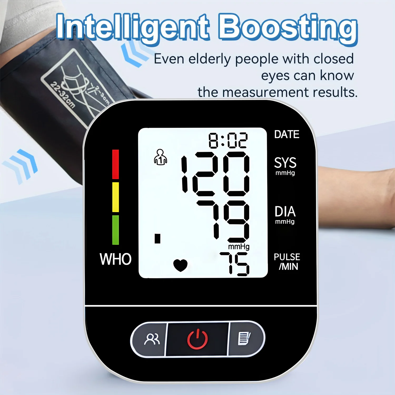 Профессиональный Цифровой Монитор Артериального Давления Автоматический