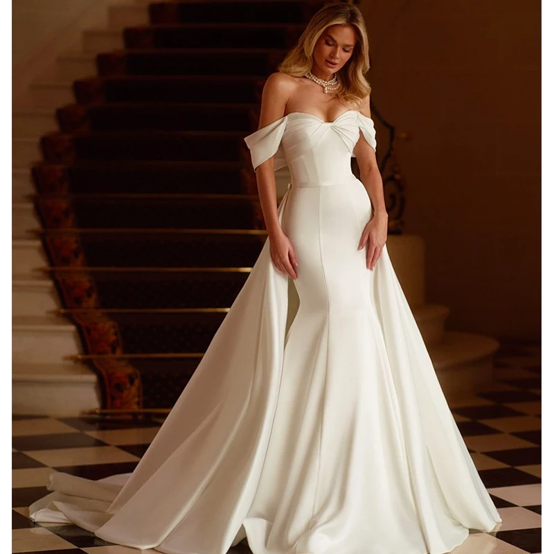 Свадебное платье со съемным шлейфом и вырезом в форме сердца корсет топ бальное