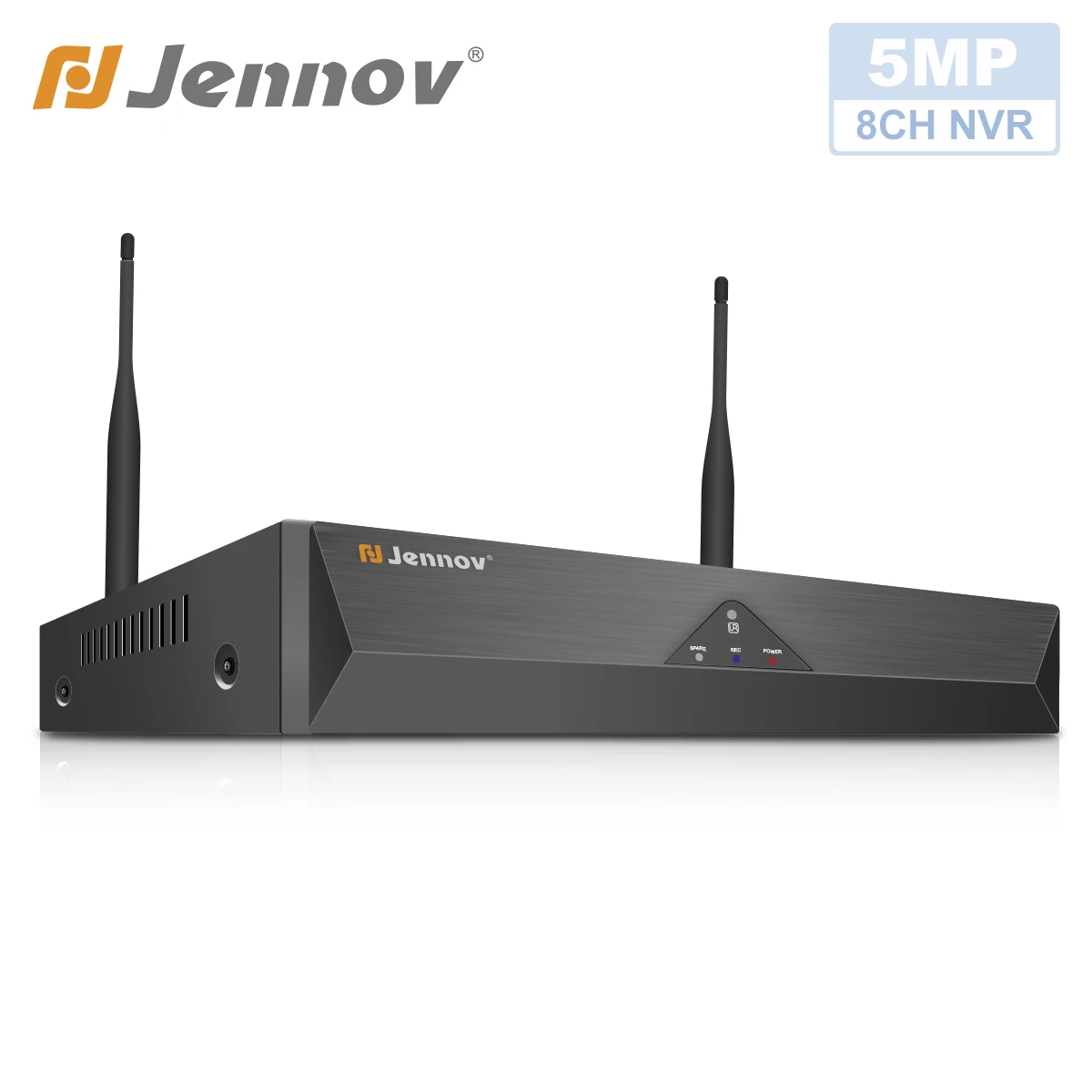 

Jennov J Series 8CH Wireless NVR Video Recorder for Eseecloud Security Camera CCTV System