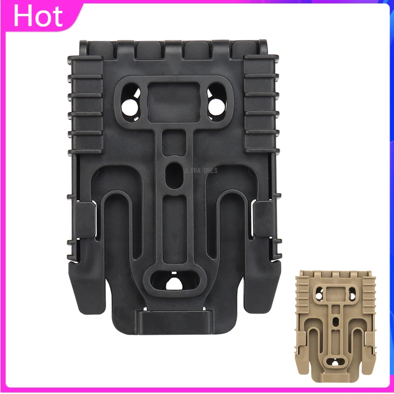 

Tactical Holster Base Adapter Buckle Shooting Hunting Cs Holster Quick Release Buckles Military Airsoft Paintball Accessories