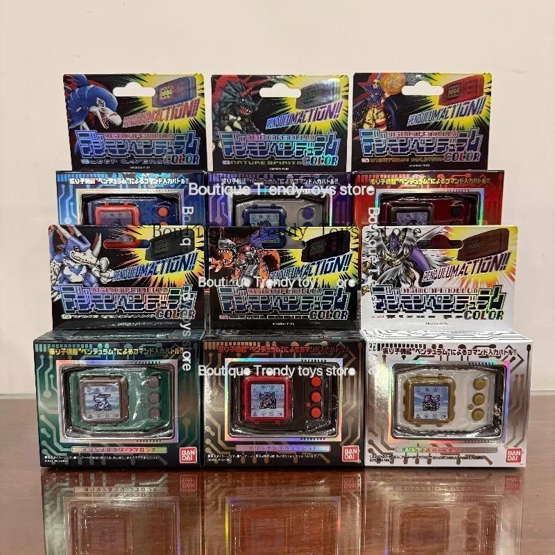 Фото Новинка в наличии: Оригинальный BANDAI PB Limited Digimon Adventure 25th Anniversary DIGIVICE Virus Machine с цветным экраном, коллекционные игрушки №2