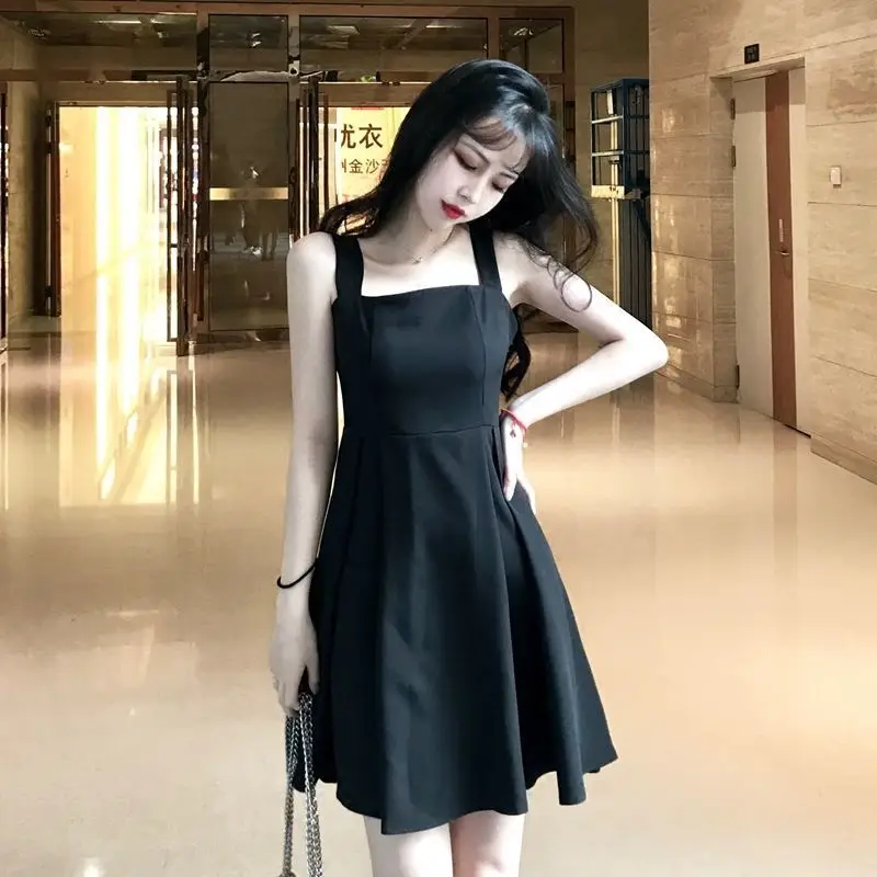 

Женское однотонное платье без рукавов, с открытыми плечами и открытой спиной, с высокой талией