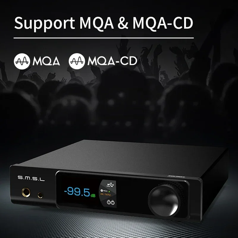 SMSL RAW-MDA1 Dual ES9039Q2M декодер поддерживает MQA MQA-CD LDAC Bluetooth 5 1 Hi-res DAC с дистанционным