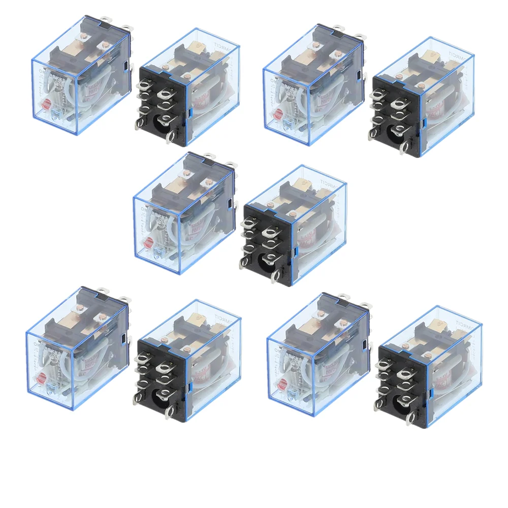 

10 шт. реле LY2NJ 220/240 В AC маленькое реле 10 А 8PIN катушка DPDT