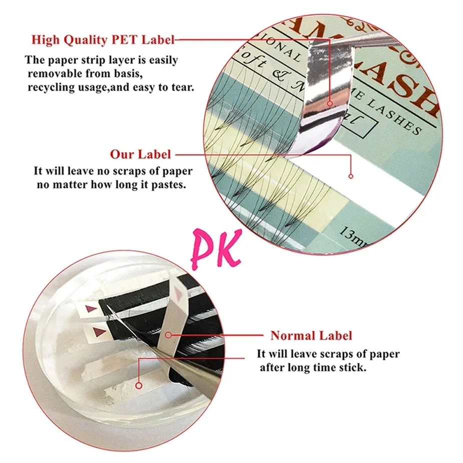 Накладные ресницы GLAMLASH 2D 3D 4D 5D 6D индивидуальные объемные Искусственные из