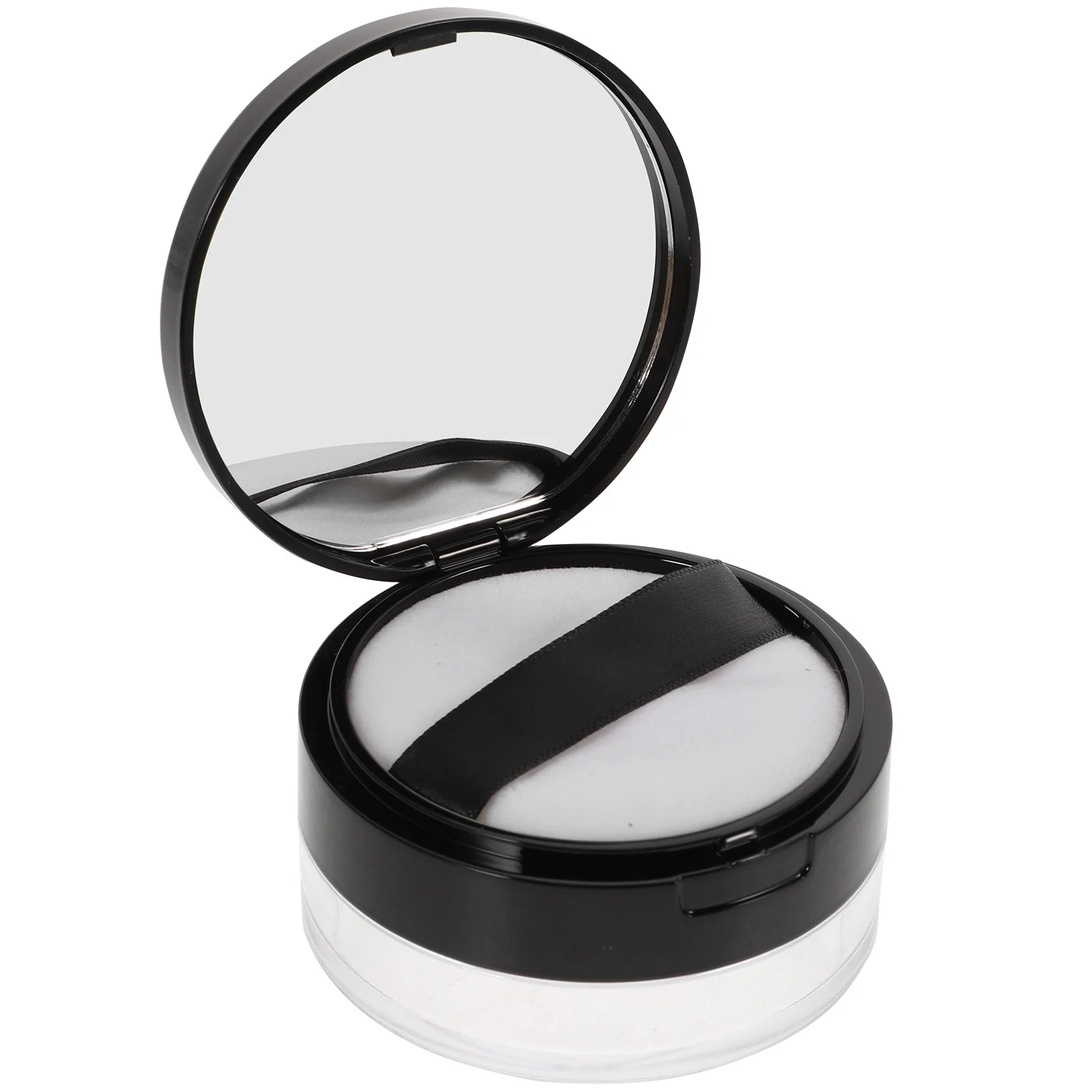 

Case Puff Empty Container Loose Makeup Boxjars Containers Travel Holderrefillable Sifter Face Storage Round Lids Jar Compact