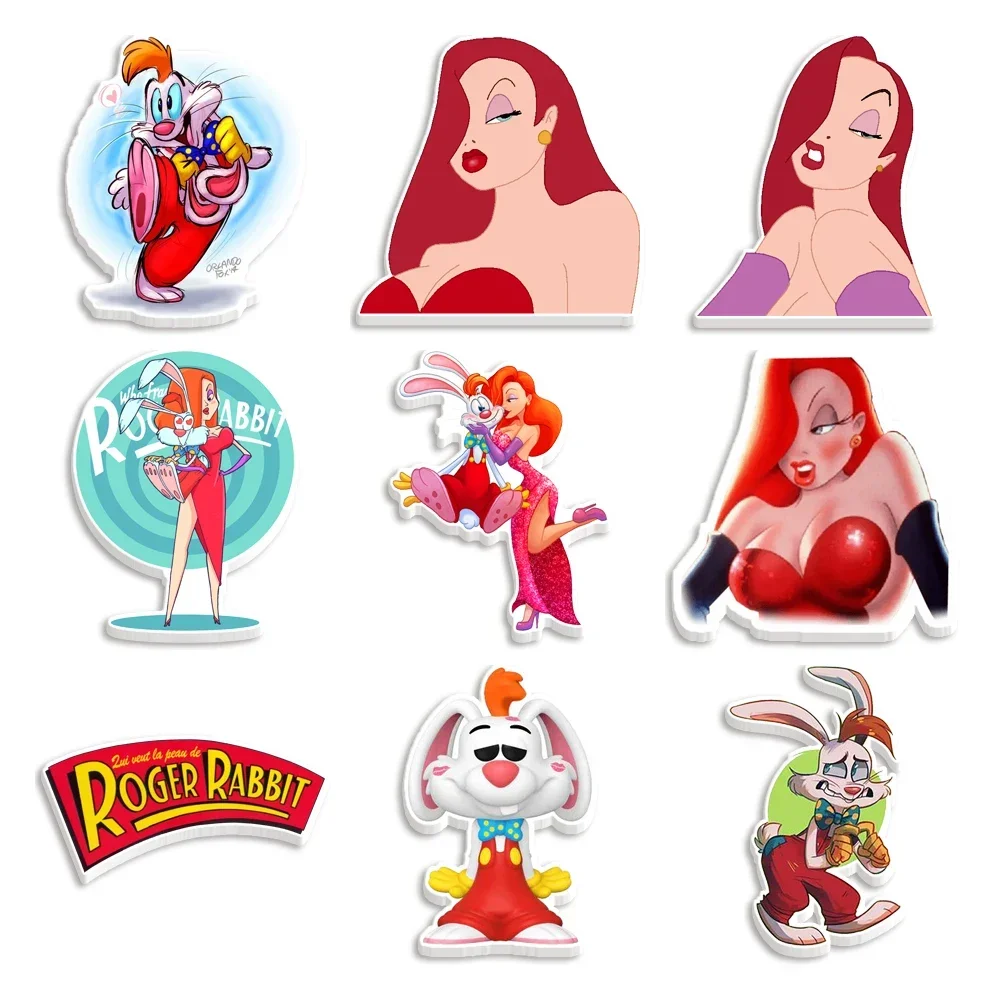 10 шт./партия декоративные акриловые серьги Рожер