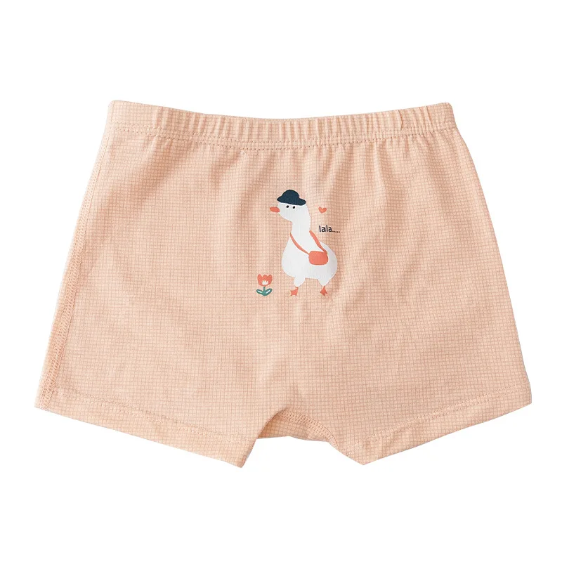 

3-8 years old bread rabbit A class pure 95% cotton girls underwear new girls boxer briefs
