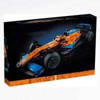 42141 1432pcs technical mclarened formula 1 race car model buiding kit creators block bricks toys boys set kids birthday gift