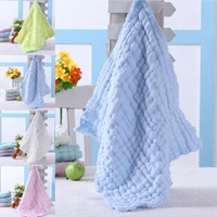 baby towel cotton soft washcloth infant newborn bathing feeding wipe cloth