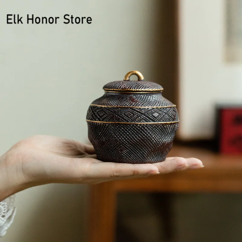 Коробка для грязевого чая в стиле ретро 220 мл