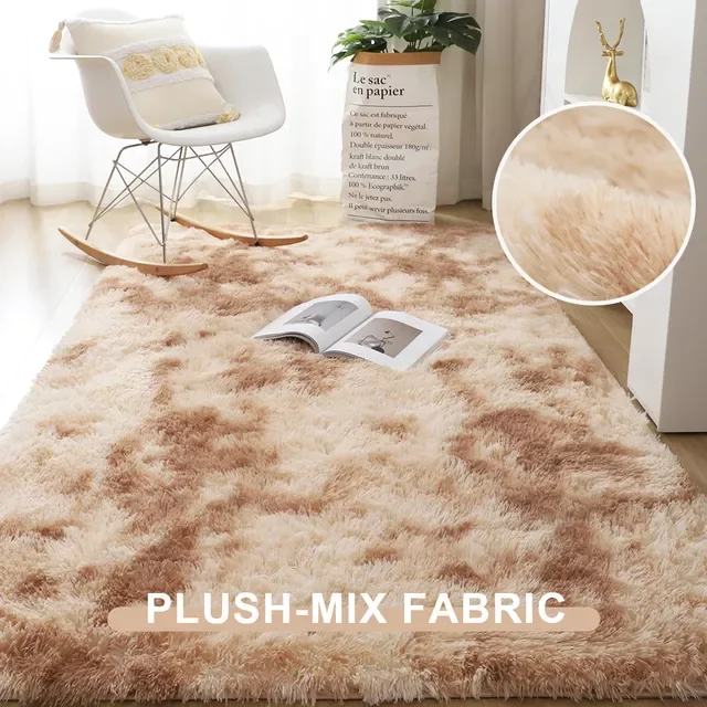 

Carpet for Living Room Plush Rug Bed Room Floor Fluffy Mats Anti-slip Home Decor Rugs Soft Velvet Carpets Kids Room Blanket