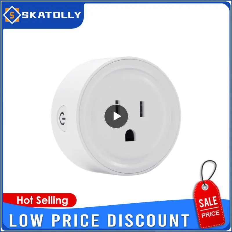

1~8PCS Wifi Smart Socket APP Control UK US Plug Timing Schedule Smart Home Automation Control Module Support Alexa