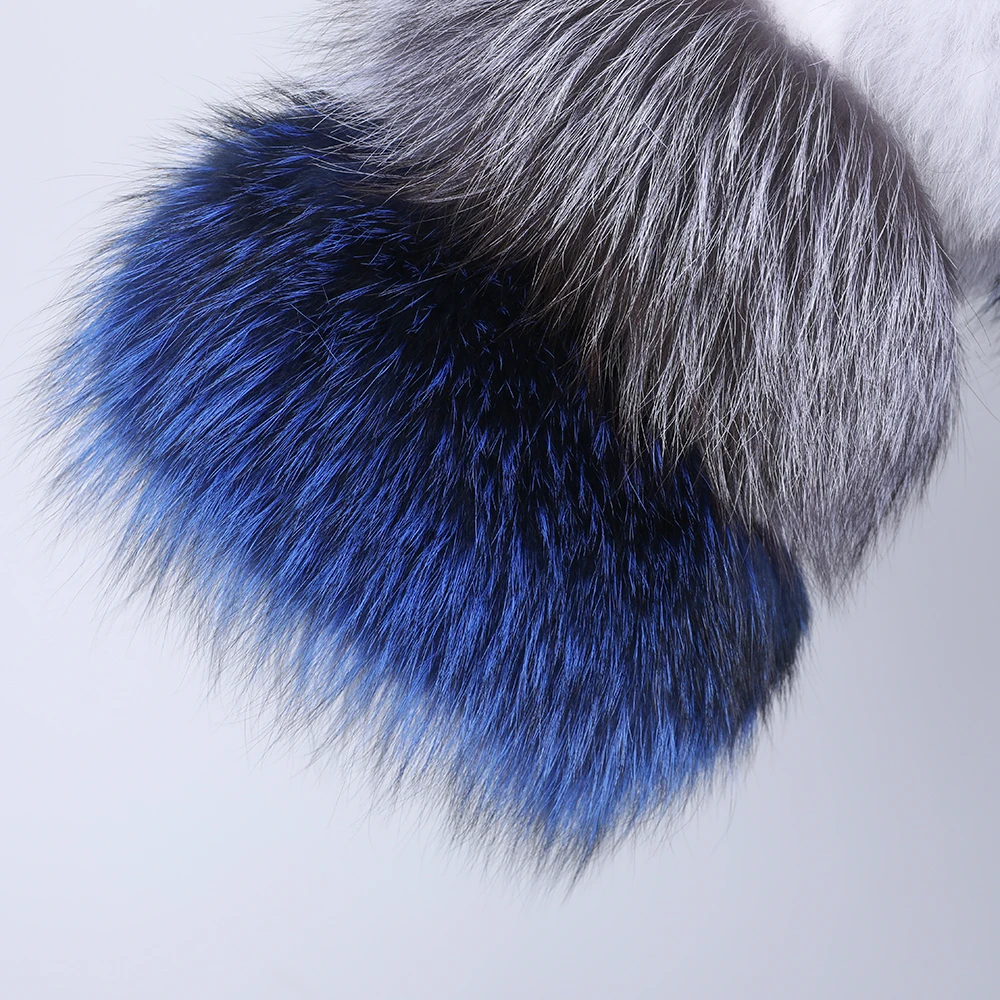 Женское пальто из натурального Лисьего меха maomaokong2020 новое меховое теплый жилет