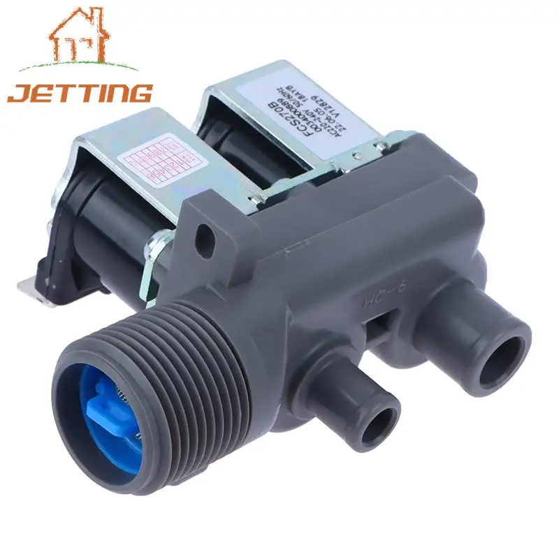 

Universal Washing Machine FCS-22-B12 FCS270B 0034000889/E Double Head Electric Water Inlet Solenoid Valve Washer Parts Replace