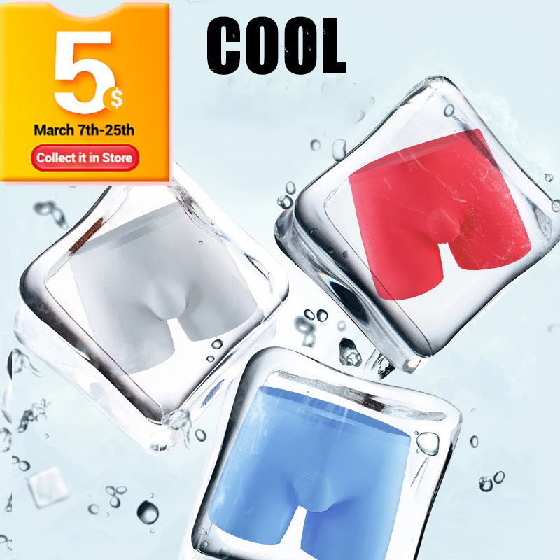 TOQUCL Super Thin Sexy Man Underwear Boxer Male High Quality Extra Pouch Mens Underpants Transparent Men White Blue Red |