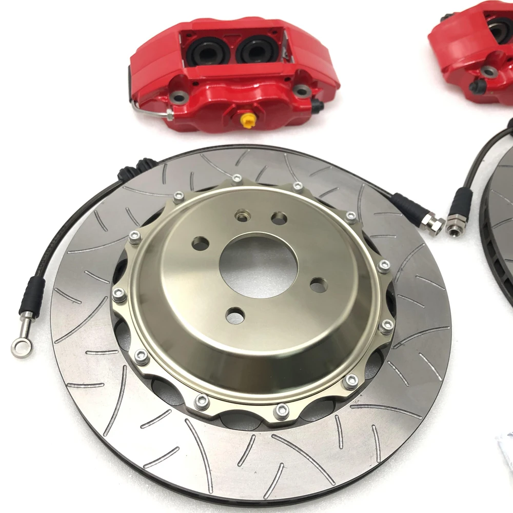 Фото Тормозной суппорт Jekit Auto, 4 поршня, 285*24 мм, тип III, совместим с дисками Renault Clio Sport 172, Mini, Jeep №4