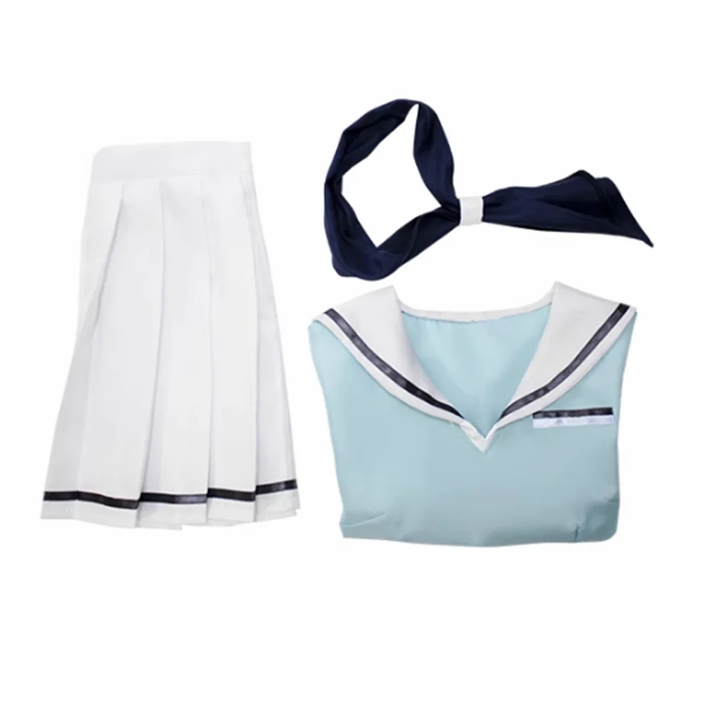 Унисекс аниме косплей костюм Toyama Kasumi костюмы униформы Индивидуальный размер