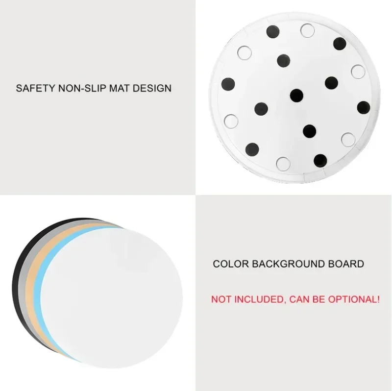 Поворотный стол 60 см нагрузка 100-150 кг моторизованная вращающаяся подставка для