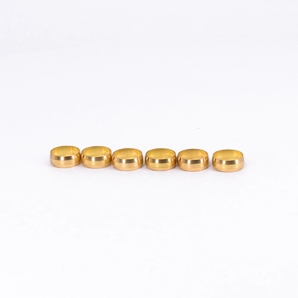 10 15 16 20 22 25 28 35 42 54 мм отверстие для обжимной муфты с кольцом из латуни |