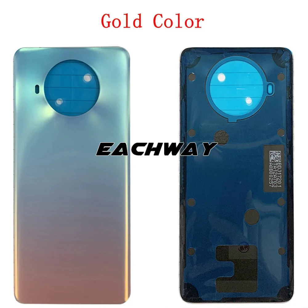 Задняя крышка для Xiaomi Redmi Note 9 Pro задняя аккумулятора стеклянная корпуса Mi 10T Lite