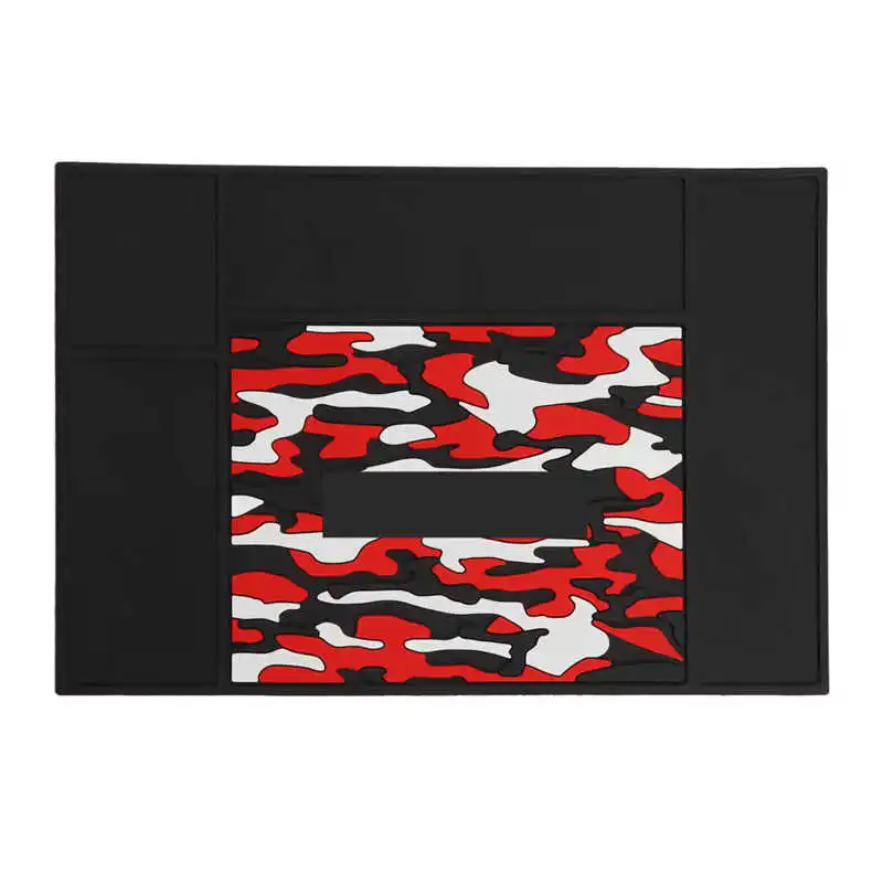 

Professional Barber Mats Slip Resistant Salon Barber Station Organizer Pad Flexible Silicone Mat Hair Station Organizer Pad